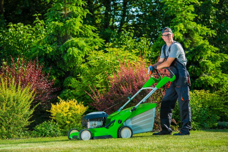 Fall Lawn Equipment in Action